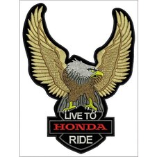 Nášivka orol Honda veľká